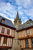 The old town, Vannes, Morbihan, France