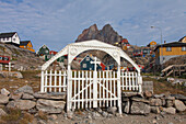 Friedhof, Herzberg, Uummannaq, Nord-Groenland, Grönland
