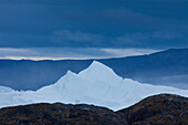 Eisberge im Kangia Eisfjord, UNESCO Weltnaturerbe, Disko-Bucht, West-Groenland, Gröönland