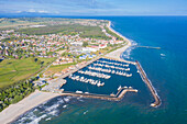  View of the Baltic Sea resort Kuehlungsborn, Mecklenburg-Vorpommern, Germany 