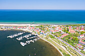  View of the Baltic Sea resort of Rerik, Mecklenburg-Western Pomerania, Germany 