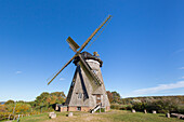 Windmühle Benz, Insel Usedom, Ostsee, Mecklenburg-Vorpommern, Deutschland