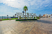 Eingang zur Altstadt in Yanbuʿ al-Bahr, Yanbu, Yambo, oder Yenbo, Hafen am Roten Meer, Provinz Medina, Saudi Arabien, Arabische Halbinsel