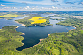 Blick auf den Schaalsee, Schleswig-Holstein, Deutschland