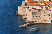  St. John&#39;s Fortress or St. Ivana Fortress in Dubrovnik, Croatia, Europe  