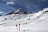  Glacier ski area, Stubai Valley, Tyrol, Austria 