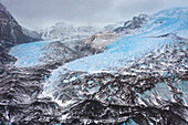 Blick auf den Gletscher Falljoekull des Vatnajoekull, Nordurland eystra, Island