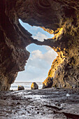 Höhle Hjoerleifshoefdi, auch Yoda-Höhle genannt, Sudurland, Island