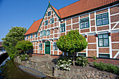 Rathaus von Jork, Altes Land, Niedersachsen, Deutschland
