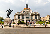 Palacio de Bellas Artes, Palace of Fine Arts historic building,  Mexico City, Mexico