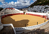 Stierkampfarena erbaut 1900, Mijas, Costa del Sol, Provinz Malaga, Andalusien, Spanien