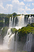  Part of the Iguazu or Iguacu Falls on the border between Brazil and Argentina 