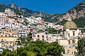  Positano, Amalfi Coast, Salerno, Campania, Southern Italy, Italy, Europe, Mediterranean 