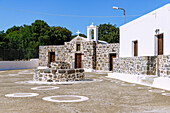  Evangelístria Monastery (Monastery of the Annunciation) on the island of Nissyros (Nisyros, Nissiros, Nisiros) in Greece 