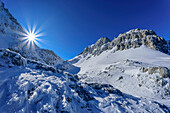  View from the Loigistal to Pyhrner Kampl, Totes Gebirge, Upper Austria, Austria 