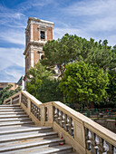 Campanile de Santa Chiara, Altstadt, Neapel, Kampanien, Süditalien, Italien, Europa