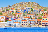 Emporio town, Halki Island, Dodecanese Islands, Greece