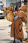 Berber auf dem Markt, Tunesien, Afrika