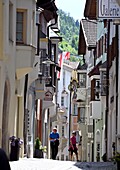 in der Unterstadt, Klausen, Eisacktal, Südtirol, Region Trentino-Südtirol, Italien