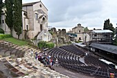 Arena im Teatro Romano, Verona, Veneto, Nord-Italien, Italien