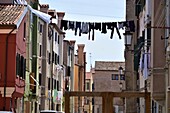  Alley in Chioggia, Venice Lagoon, Veneto, Northern Italy 