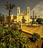 Kathedrale Santa Maria de la Asunción an der Plaza de Africa, Ceuta, nordafrikanische Küste, Spanien