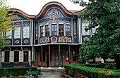  Das Ethnographische Museum in der historischen Altstadt von Plovdiv, Bulgarien, befindet sich im Haus des Kaufmanns Argir Kuyumdzhioglu aus dem Jahr 1847. 