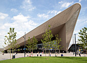  Moderne Architektur Hauptbahnhof Gebäude, Centraal Station, Rotterdam, Niederlande 