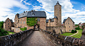 Renaissanceschloss in Steinau an der Straße, Hessen, Deutschland