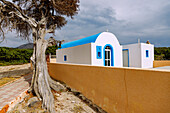  Church of Agios Theologos on the Kefalos peninsula on the island of Kos in Greece 