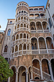 Palazzo Contarini del Bovolo, San Marco, Altstadt, Venedig, Venetien, Norditalien, Italien, Europa