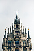 Gouda, The Netherlands, The Cuty Hall, Gothic Style, Architecture