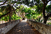  Access to the Knights Castle of Neratzia in Kos Town on the island of Kos in Greece 