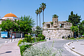 Südwestliche Mittelalterliche Bastion in Kos-Stadt auf der Insel Kos in Griechenland