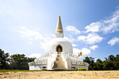 Friedens-Stupa Zalaszántó, Balaton, Ungarn, Europa