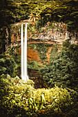 Doppelwasserfall Chamarel-Wasserfall, Black River Gorges National Park, Mauritius, Afrika