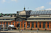 Altona Fischauktionshalle, ehemaliger Fischmarkt heute Veranstaltungsort, Große Elbstraße, Hamburg, Deutschland, Europa