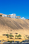  Residential buildings on the banks of the Nile near Aswan, Egypt 