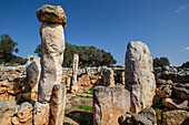 Iron Age dwelling, Torre d'en Galmés talayotic village, Alaior, Menorca, Balearic Islands, Spain