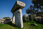  Prähistorische Stätte Talatí de Dalt, Maó, Menorca, Balearen, Spanien 