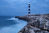 Leuchtturm, Ciutadella, Menorca, Balearen, Spanien