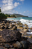  Pointe Allègre, Beautiful coast photo near, Plessis Nogent, Sainte Rose, Guadeloupe, French Antilles, France, Europe 