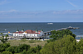  Albeck pier, Usedom island, Mecklenburg-Western Pomerania, Germany 