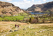 Landscape view Glenridding, Lake District, Cumbria, England, UK