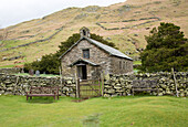  St. Martins Kirche, Martindale Valley, Nationalpark Lake District, Cumbria, England, Großbritannien 