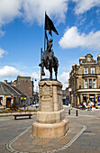 1514 Memorial statue, Hawick, Roxburghshire, Scotland, UK