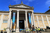 Ashmolean Museummain entrance, University of Oxford, England, UK architect Charles Robert  Cockerell,  1841-1845