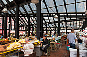 Central market (Sheshi Avni Rustemi), Tirana, Albania, Southeastern Europe