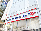  Bank of America-Filiale, Außenansicht, New York City, New York, USA 