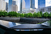  Nationales Denkmal für die Anschläge vom 11. September, World Trade Center, New York City, New York, USA 